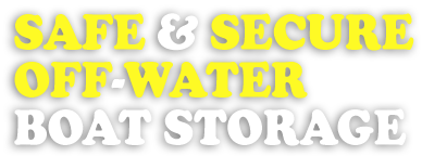 Safe and secure off-water boat storage with Boat Ramps